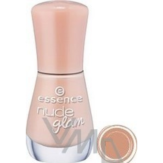 Essence Nude Glam Nail Polish lak na nechty 01 Hazelnut Cream Pie 8 ml