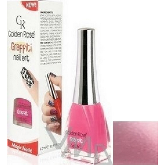 Golden Rose Graffiti Nail Art praskajúce lak na nechty odtieň 24 12 ml