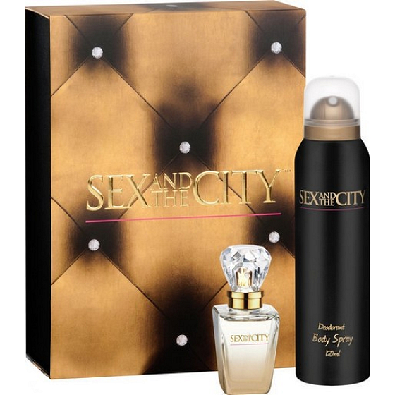 Sex and The City Sex and The City toaletná voda pre ženy 30 ml + telové mlieko 150 ml, darčeková sada