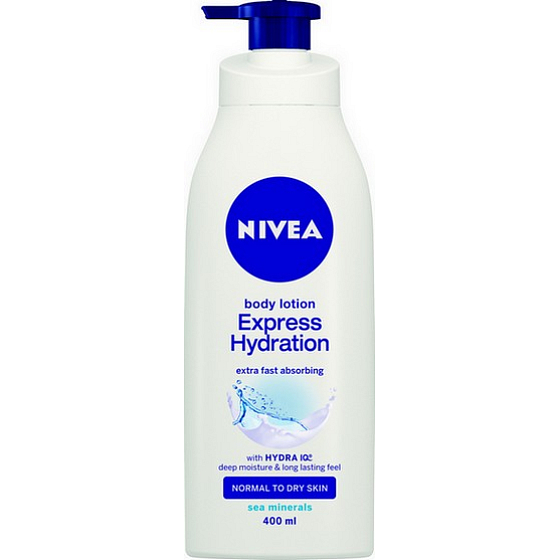 Nivea Express Hydration ľahké telové mlieko normálna až suchá pokožka 400 ml