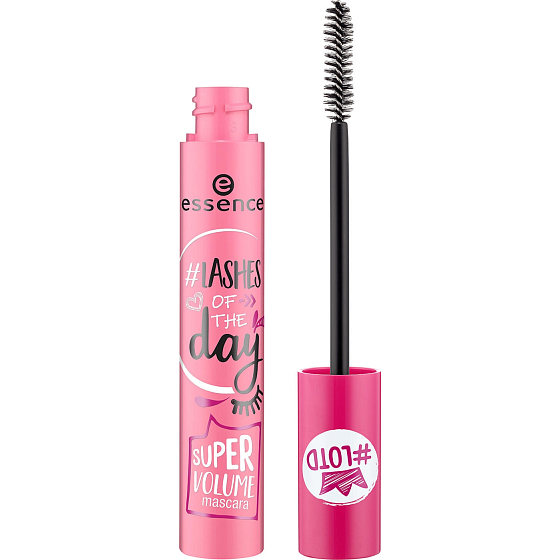Essence Lashes Of The Day Super Volume riasenka Black 12 ml