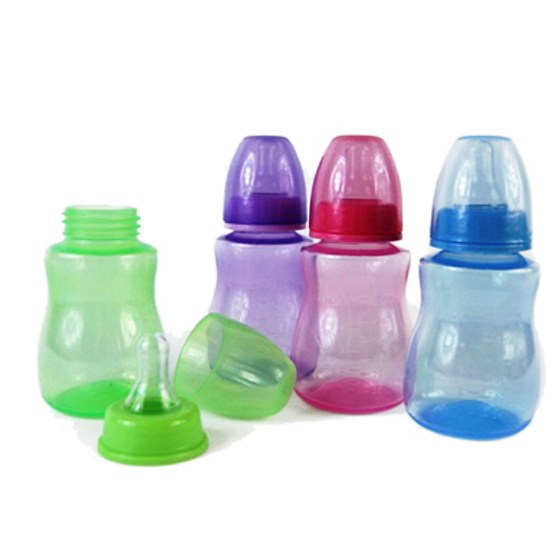 First Steps 0+ dojčenská fľaša priehľadná zelená 150 ml