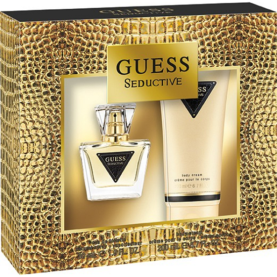 Guess Seductive toaletná voda pre ženy 30 ml + telový krém 200 ml, darčeková sada