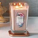 Yankee Candle Sunlight Sands - Preslnené piesky sójová vonná sviečka Elevation veľká sklo 2 knôty 553 g