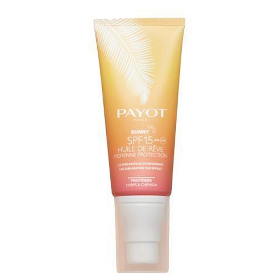 Payot Sunny Huile De Rêve SPF 15 ochranný suchý olej na telo a vlasy 100 ml