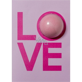 Bomb Cosmetics Love Card Šumivé prianie s balistikom 40 g