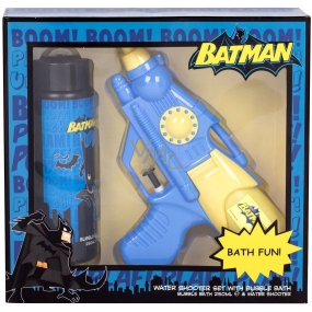 Batman Pena do kúpeľa pre deti 250 ml + striekacie pištole, kozmetická sada