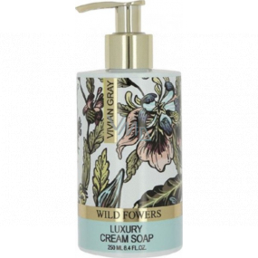 Vivian Gray Wild Flowers luxusné tekuté mydlo s dávkovačom 250 ml