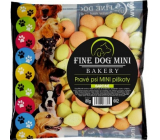 Fine Dog Mini Pravé psie mini piškóty farebné 80 g