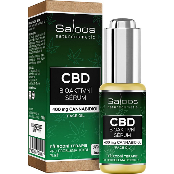 Saloos CBD bioaktívne sérum pre problematickú pleť 20 ml