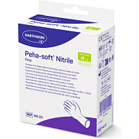 Peha-soft Nitril Jednorazové ochranné rukavice veľkosť M, 10 ks