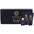 Versace Dylan Blue pour Homme toaletní voda 5 ml + sprchový gel 25 ml + balzám po holení 25 ml, mini dárková sada pro muže