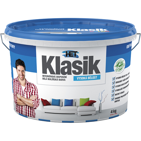 Het Klasik malírska farba, 4 kg