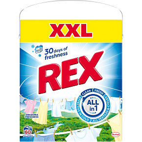 Rex Amazonia Freshness prací prášok, 60 praní