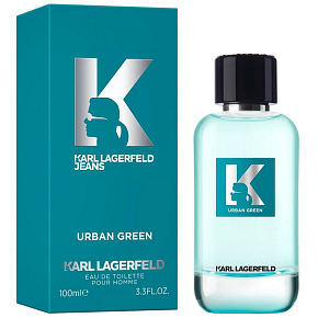 Karl Lagerfeld Jeans Urban Green toaletná voda pre mužov 100 ml