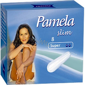 Pamela Slim Super 8 dámske hygienické tampóny 8 kusov