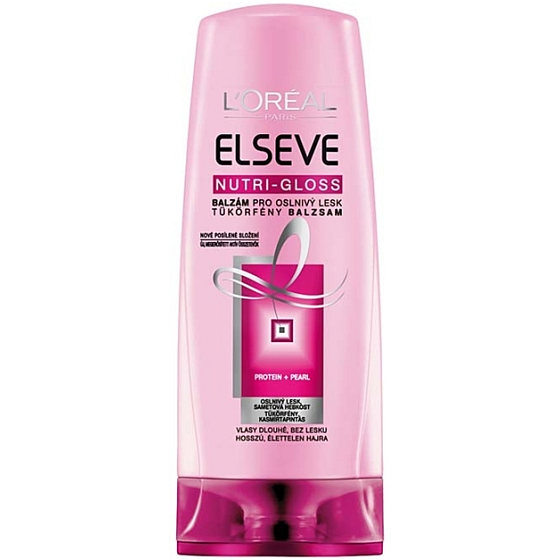 Loreal Paris Elseve Nutri Gloss balzam pre vlasy bez lesku a vitality 200 ml