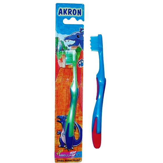 Abella Akron mäkká zubná kefka pre deti 1 kus F220