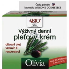 Bion Cosmetics Olívia & Vitamín E výživný denný pleťový krém pre všetky typy pleti 51 ml