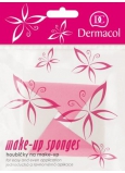 Dermacol Hubky na make-up v tvare trojuholníka 4 kusy