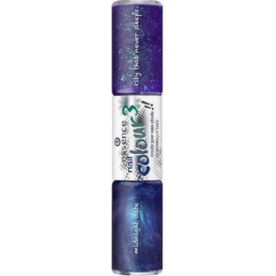 Essence Nail Art Colour3 lak na nechty 01 Midnight Date 2x4 ml