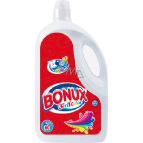 Bonux Color 3v1 tekutý prací gél na farebné prádlo 60 dávok 3,9 l