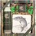 Bohemia Gifts Pre rybárov sprchový gél 200 ml + ručne vyrábané mydlo 30 g + dekoračné Kachlík s potlačou 10 x 10 cm, kozmetická sada