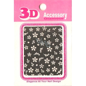 Nail Accessory 3D nálepky na nechty 10100 S-12 1 aršík