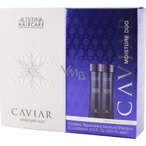 Alterna Caviar Replenishing Moisture kaviárový šampón na vlasy 250 ml + kondicionér na vlasy 250 ml, darčeková sada pre suché a poškodené vlasy