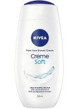 Nivea Creme Soft sprchový gél základná starostlivosť 250 ml