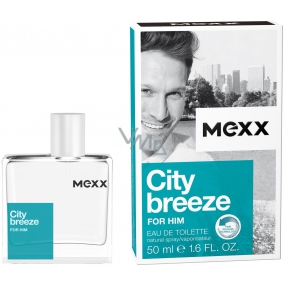 Mexx City Breeze for Him toaletná voda 50 ml
