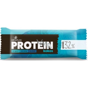 Allnature Proteínová tyčinka 32% Kokosová 35 g