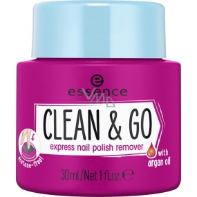 Essence Clean & Go Express Nail Polish Remover odlakovač na nechty 30 ml