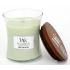 Woodwick Sweet Lime Gelato - Sladká zmrzlina vonná sviečka s dreveným knôtom a viečkom sklo stredná 275 g