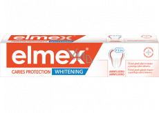 Elmex Caries Protection Whitening s bieliacim účinkom, ochrana pred zubným kazom, zubná pasta s Aminfluorid 75 ml