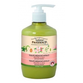 Green Pharmacy Mandle a Ovsené tekuté krémové zjemňujúce mydlo 460 ml