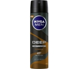 Nivea Men Deep Black Carbon Espresso antiperspirant dezodorant sprej 150 ml