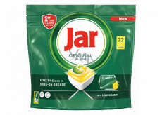 Jar Original All in One Lemon kapsule do umývačky riadu 22 kusov