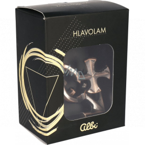 Albi Pánske kovové puzzle Matter Symbol 12 x 9 x 6 cm