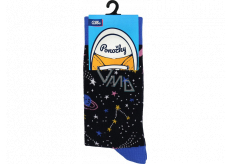 Albi Farebné ponožky univerzálna veľkosť Universe 1 pár