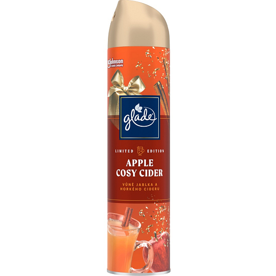 Glade Apple Cosy Cider s vôňou jablka a horúceho jablčného vína v spreji 300 ml