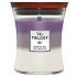 WoodWick Trilogy Amethyst Sky vonná sviečka s dreveným knôtom a skleneným viečkom stredná 275 g
