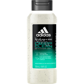 Adidas Deep Clean sprchový gél s peelingovým účinkom pre mužov 250 ml