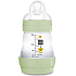 Mam Anti-Colic fľaša na kŕmenie, silikónový mäkký cumlík 0+ mesiacov Zelená 160 ml