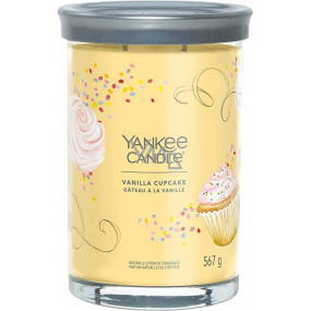 Yankee Candle Vanilla Cupcake - Vonná sviečka Vanilla Cupcake Signature Tumbler veľké sklo 2 knôty 567 g