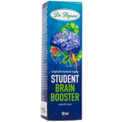 Dr. Popov Student Brain booster bylinné kvapky na podporu koncentrácie a pamäti 50 ml