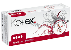 Kotex Super dámské tampony 16 kusů