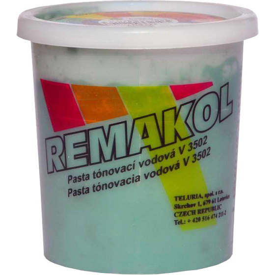 Remakol V3502 maliarska tónovacia farba, 0550 zelená, 250 g