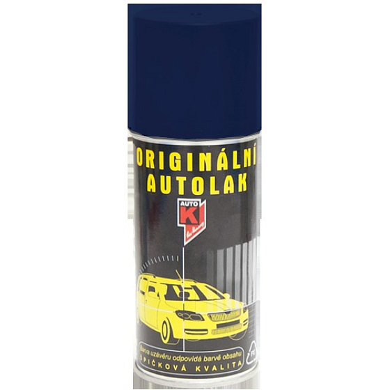 Kwasny Auto-K Color Škoda, originálny autolak v spreji, 4710 modrá kráľovská 2, 150 ml