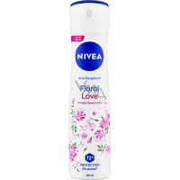 Nivea Floral Love antiperspirant v spreji, 150 ml